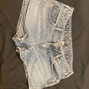 Vintage silver jeans co shorts